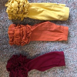 Baby girl ruffle pants